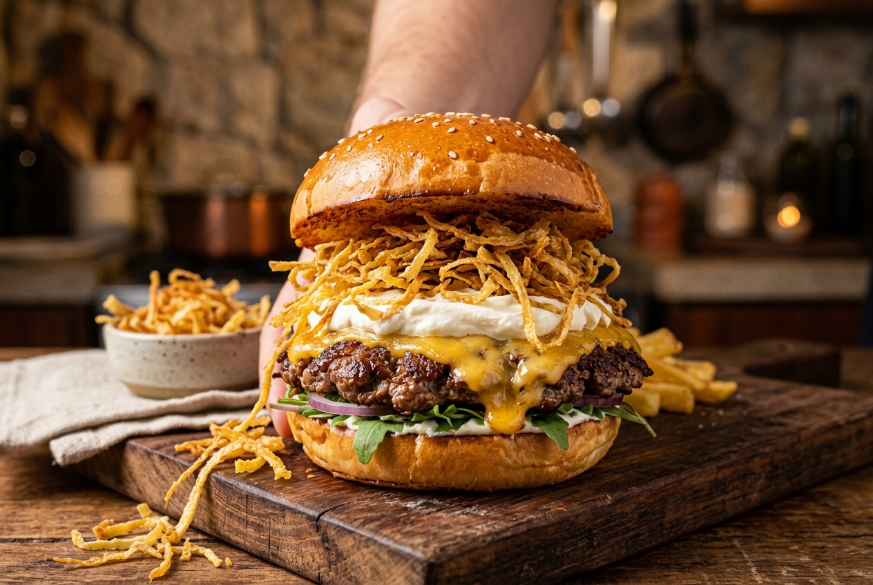 Crispy Smash Burger